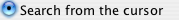 Screenshot of a Macintosh radio button